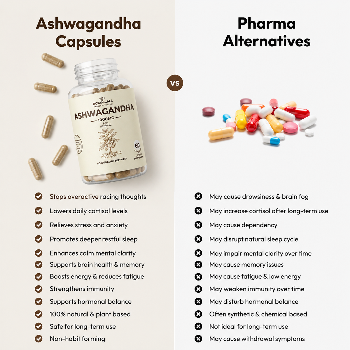 Stress relief - Ashwagandha 1000mg