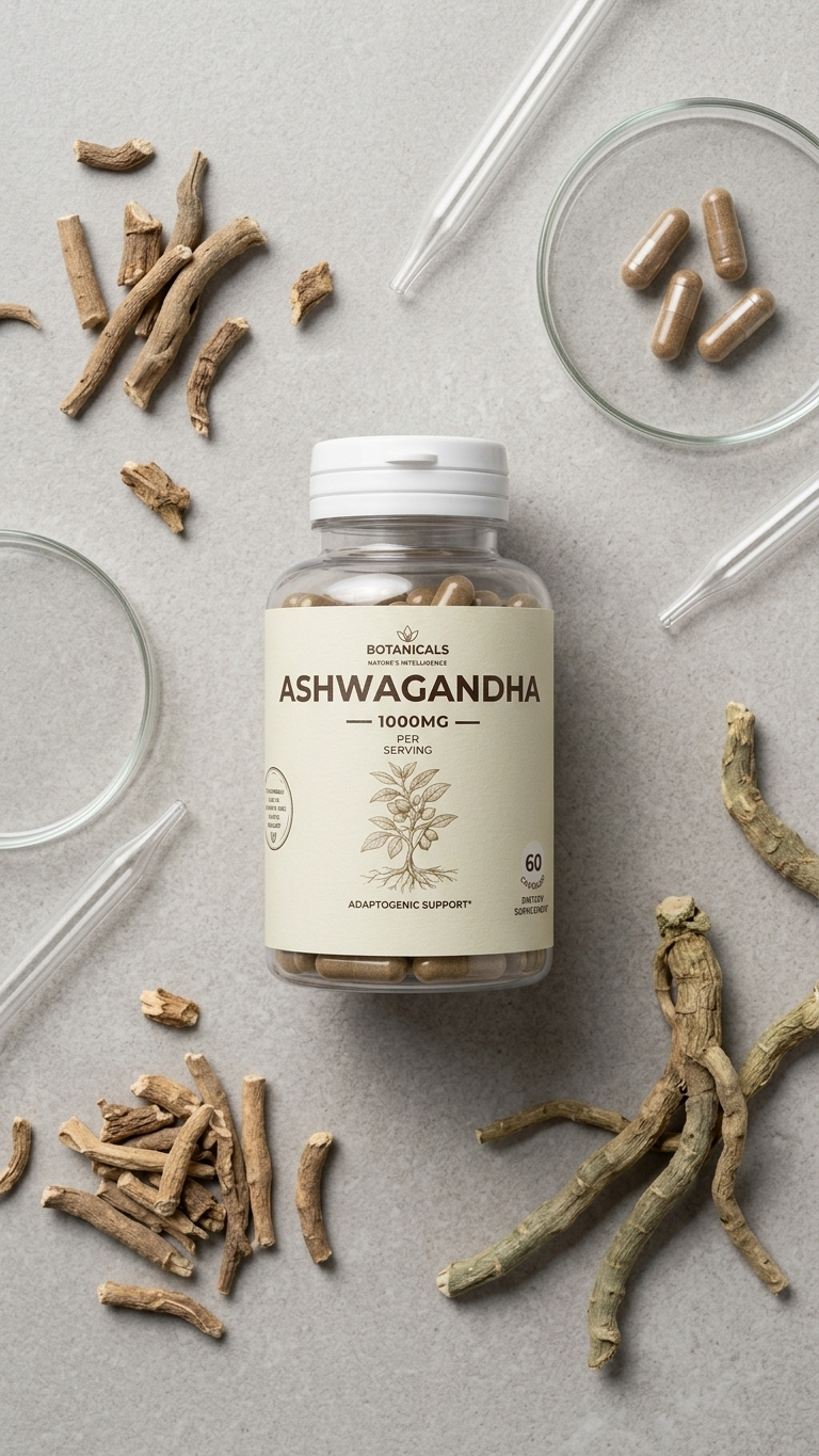 Ashwagandha, in focus.